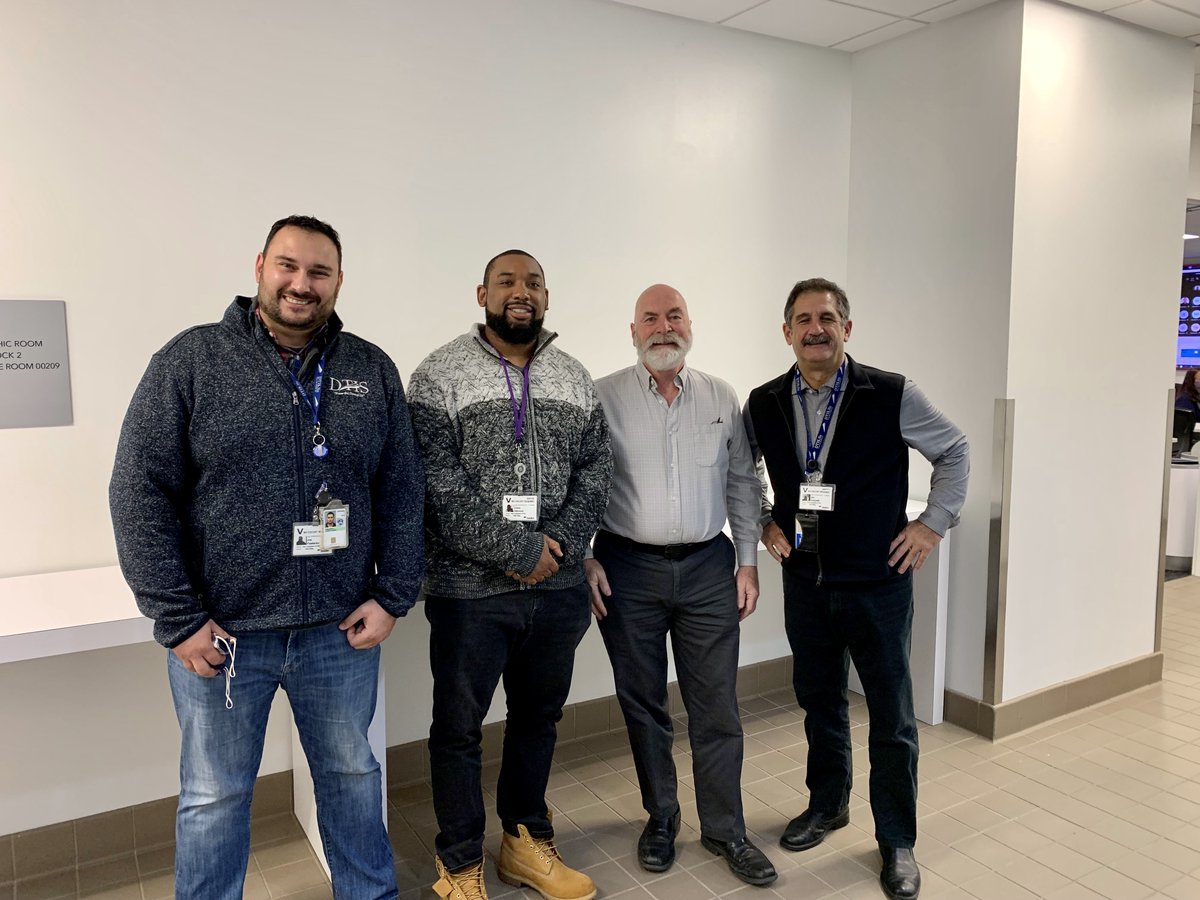 Dtis_llc's tweet photo. Hello from our TFDM team at the recent TFDM Optimization TIM heard in Gaithersburg, MD 👋🏻 https://t.co/3Pvax1Ede2