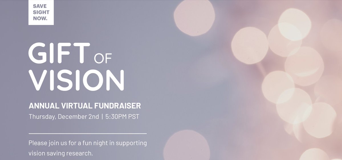Janssen is a proud sponsor of <a href="/savesightnow/">Save Sight Now</a>’s Annual Gift of Vision virtual event, an event dedicated to funding research to halt vision loss due to Usher syndrome type 1B, an ultra-rare inherited retinal diseases. Learn more and purchase tickets here: 
bit.ly/3HdqRlQ