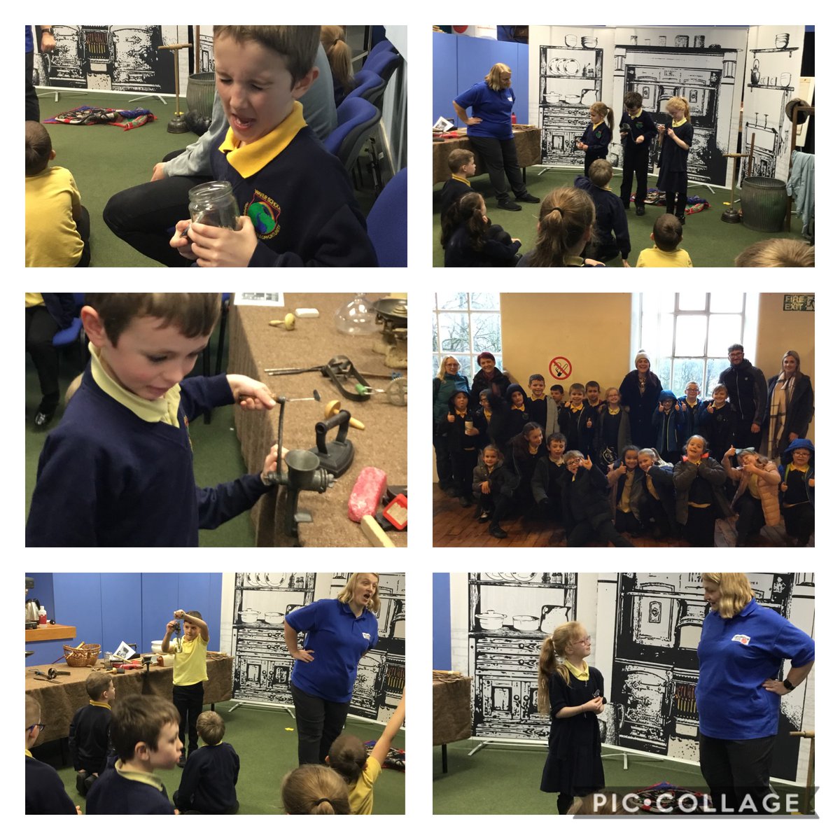 Waterprimary's tweet image. Maple Class had the best day ever at Helmshore Textiles Museum #feltmaking #milltown #objecthandling 🤩🌈