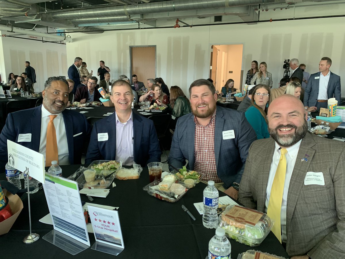 williamson_inc's tweet image. The Williamson County Real Estate Summit is happening now!