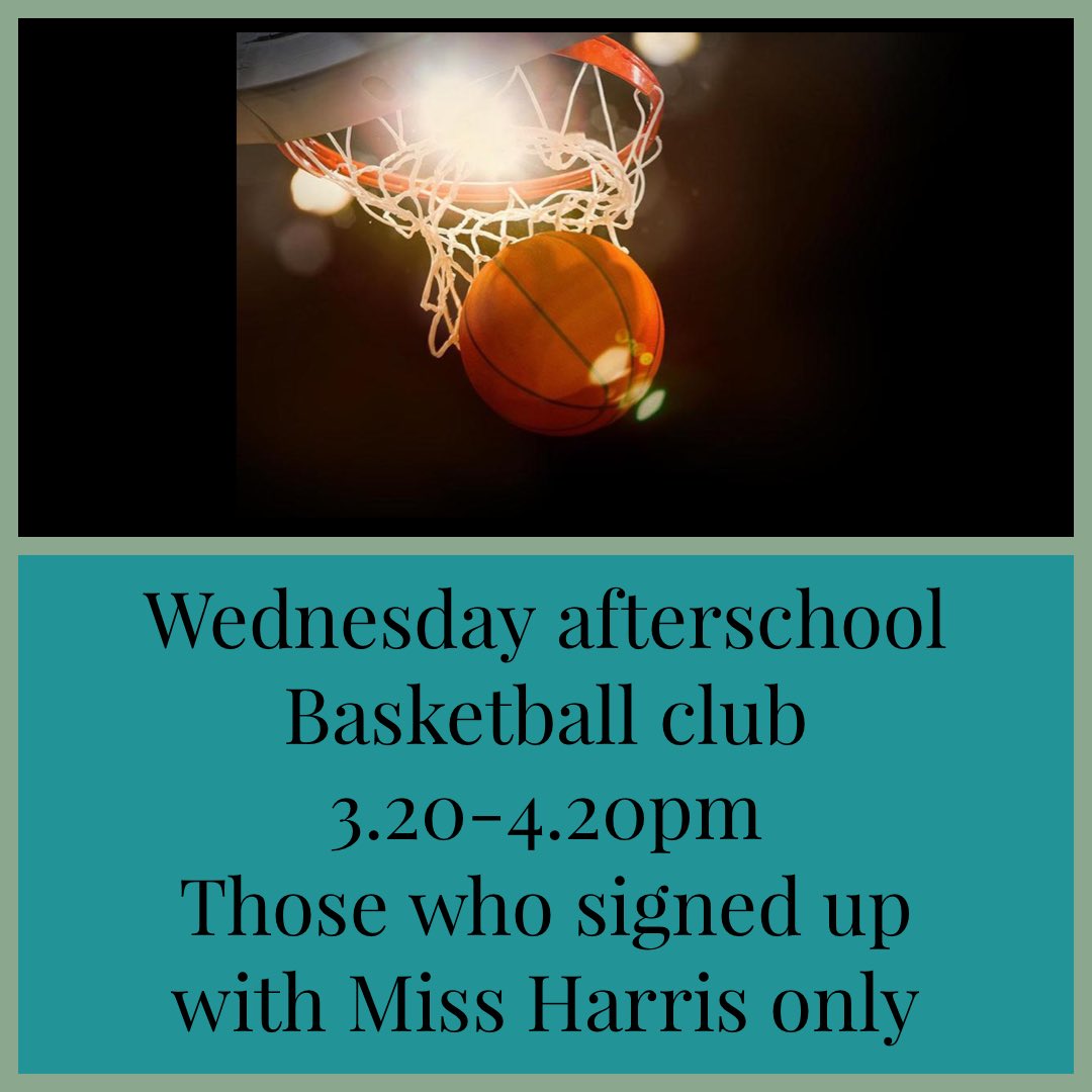 Wednesday basketball club