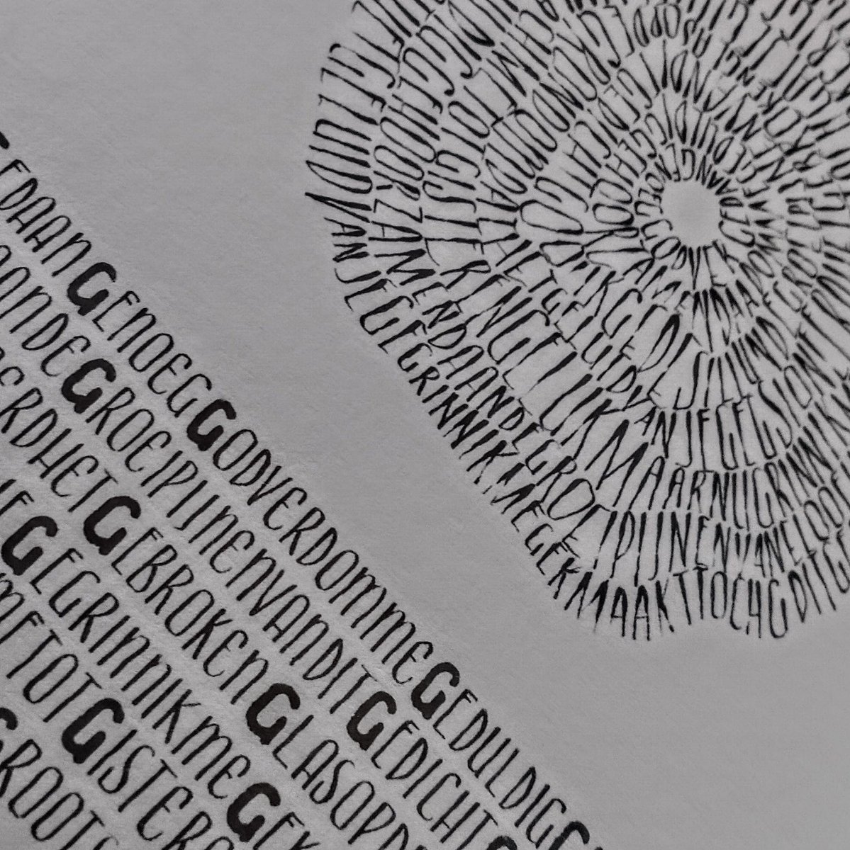 Mechelse Els Van Camp geeft in unieke kleine oplage 2de kalligrafische dichtbundel uit.  Lees Mechelenblogt: mechelenblogt.be/2021/11/versti…