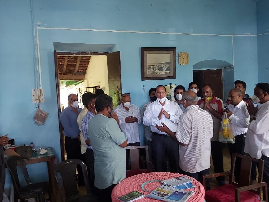 GlennTiclo's tweet photo. As we start our journey for the upcoming assembly elections in 2022, we visited and took blessings for guidance, strength and good of the people at the St Elizabeth Church, #Ucassaim. https://t.co/tPHf7R9WDE