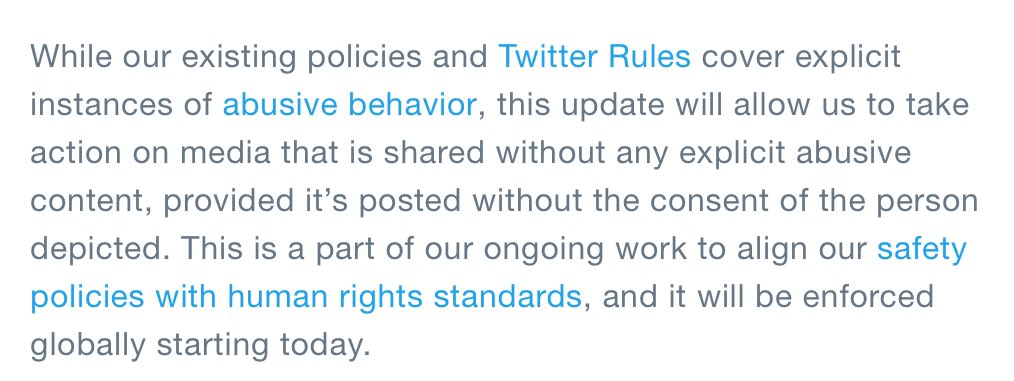 thetaxgoblin's tweet photo. no, it won’t. of course it won’t. who do you think this serves to protect: activists or cops? any video showcasing police misconduct or brutality has officially been made against twitter’s rules, and that’s just the tip of the iceberg with this deliberately non-specific wording https://t.co/YJoYEBs1es