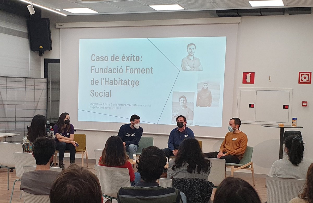 DataForGoodBCN's tweet photo. ¡Tenemos muchas ganas de conocer más detalles sobre el proyecto que hemos realizado con la Fundació Foment de l'Habitatge Social! #DataForGoodFest21 https://t.co/80mGBEpYSX