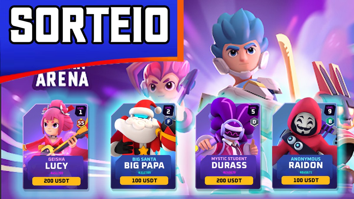 supercryptoVip's tweet photo. 🎅🏻HOHOHO! concorra a chance de ganhar um precioso NFT do THETAN ARENA no valor de $100 DOLAES (R$563,12) 
clique no Link abaixo para participar do corteio 👇🏻🏆🎅🏻 https://t.co/FKtnfI7JtV  
BOA SORTE 🎅🏻🤑🎉🎉🔴🟢🔴 #thetanarena $THG https://t.co/pNo5MbiRhA