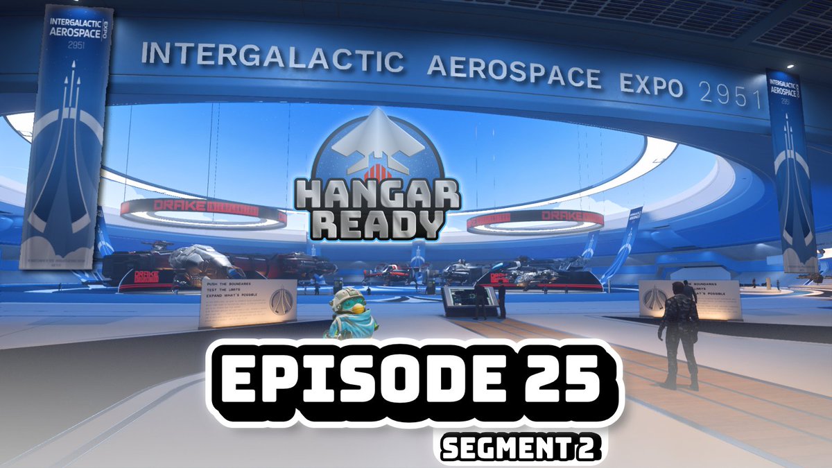 Watch HangarReady Episode 25 Segment 1 - Intergalactic Aerospace Expo - Star Citizen!!
youtu.be/-jjSb3HTA_w
