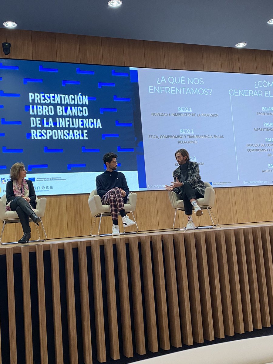 icmedia_es's tweet photo. Prescribir de manera honesta, para mi esa es la base de la Influencia Responsable @arthurgilbordes 

#InfluencersTrustProject #InfluenciaResponsable #SicSpain2 https://t.co/KkLGzzQ66U