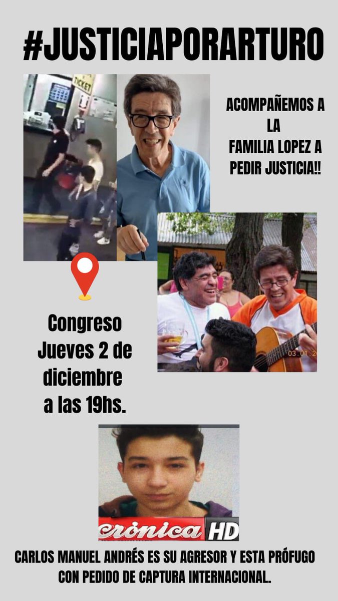 FlorennciaLopez's tweet photo. Acá tienen la cara del forro de mierda COBARDE que dejó a mi papá en terapia intensiva. Aparece rata, no te vas a poder esconder para siempre!! JUSTICIA POR ARTURO LÓPEZ https://t.co/nmmNlDcCyj