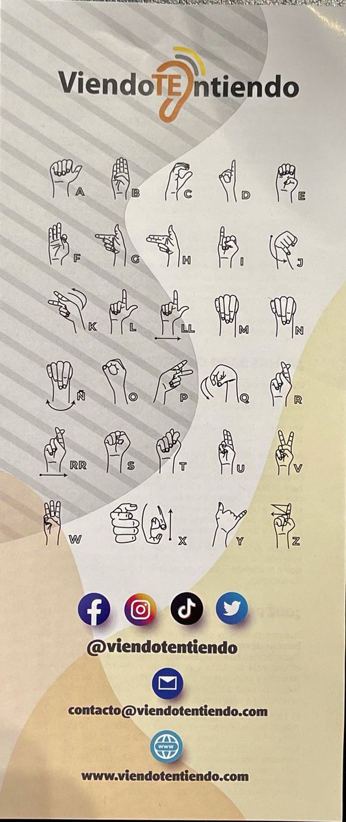 ⁦<a href="/viendotentiendo/">Viendotentiendo</a>⁩ 

Iniciativa para promover la inclusión de las personas con discapacidad auditiva. 

Con el uso del cubrebocas 😷 impide a las personas sordas con capacidad de lectura de labios poder comunicarse. 
👇🏼
viendotentiendo.com