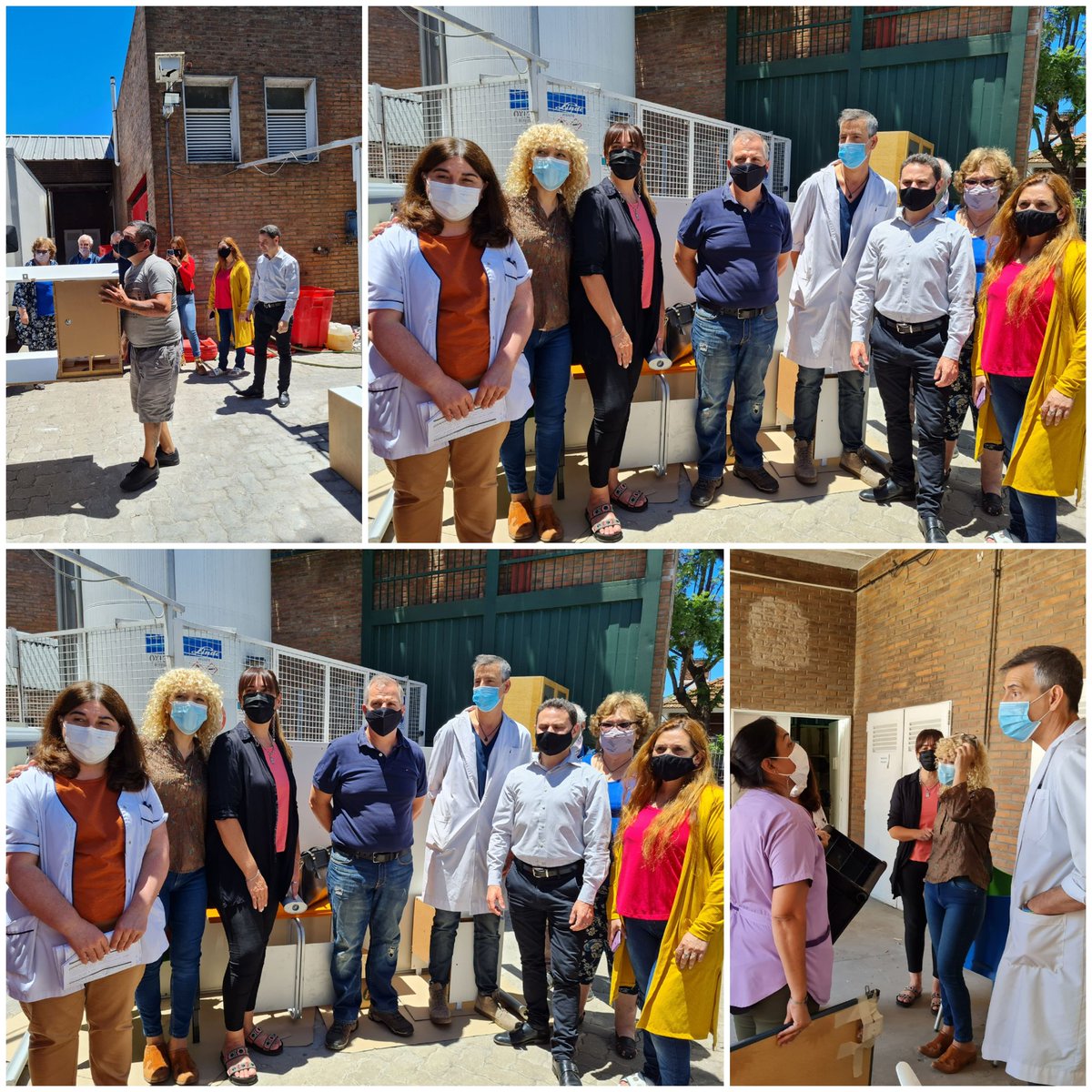 CamaraPlanD's tweet photo. #PLAND donó hoy al @HospiPacheco muebles de oficina, impresoras, TV, sillas y otros insumos. Nos acompañaron la @CamaraTorcuato y la Cámara de Pacheco.
Nuestro reconocimiento al gran trabajo del director @Diegolmorera y a la permanente dedicación de su Cooperadora https://t.co/rcRzmwatEE