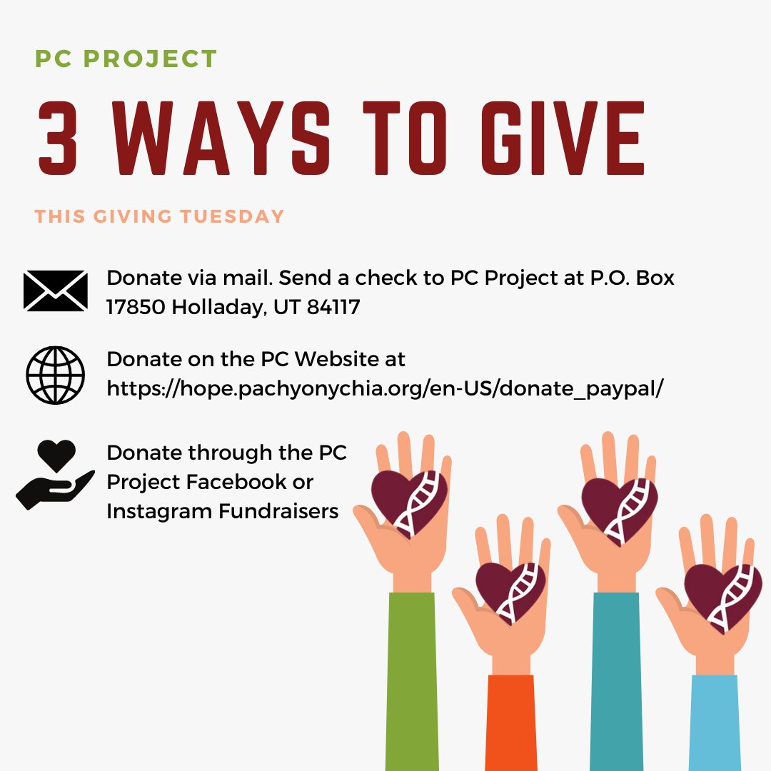 Pachyonychia's tweet photo. And remember every dollar donated will be matched twice for triple the impact! 

To donate: https://t.co/ZhPMwbbHKE 

#Pachyonychia #RareDisease #CurePC #StrongerThanPC #Dermtwitter #PCUnselfie #GivingTuesday #SupportPCProject https://t.co/OvY4m6Jqjf