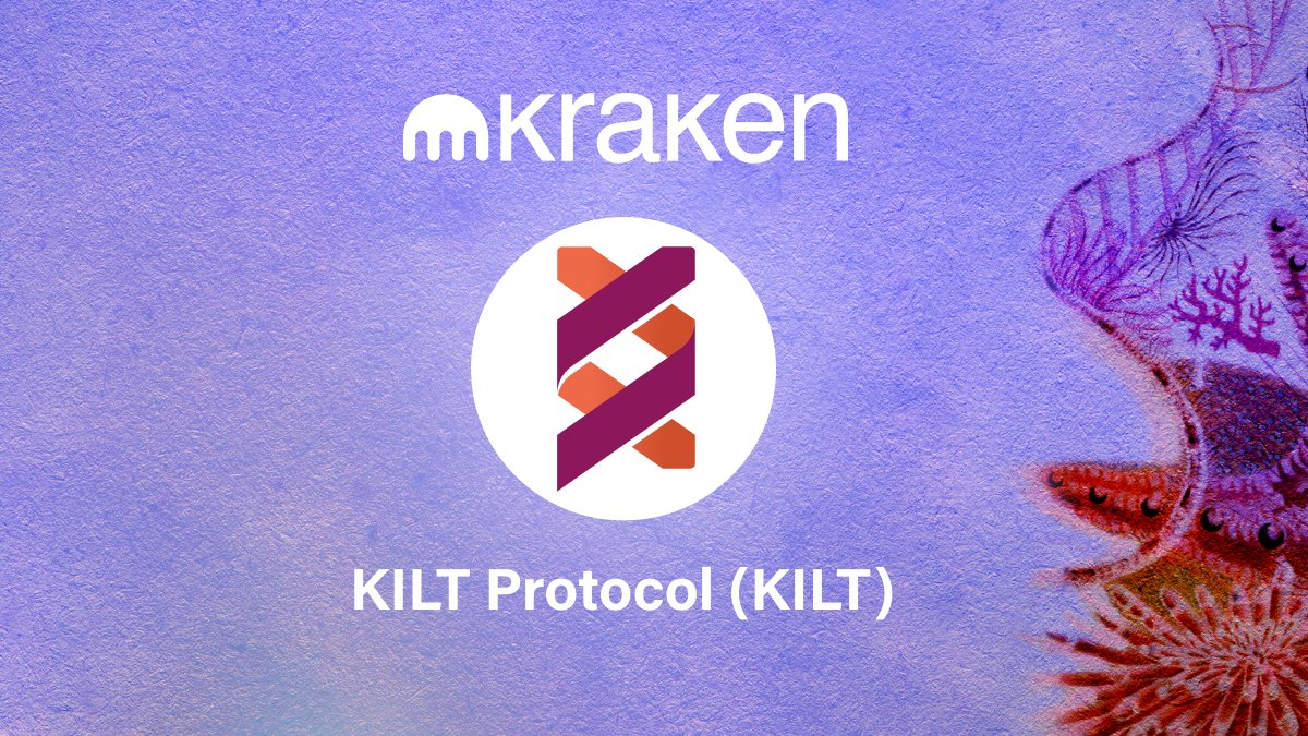 krakenfx's tweet image. New Listing on Kraken: @KiltProtocol 🧬

$KILT deposits begin NOW and Trading will follow shortly.

Clients who contributed to KILT’s Parachain Auction on Kraken have now received KILT rewards in their Kraken account. ✨

* Trading unavailable to clients in US, CA, AUS &amp;amp; Japan.