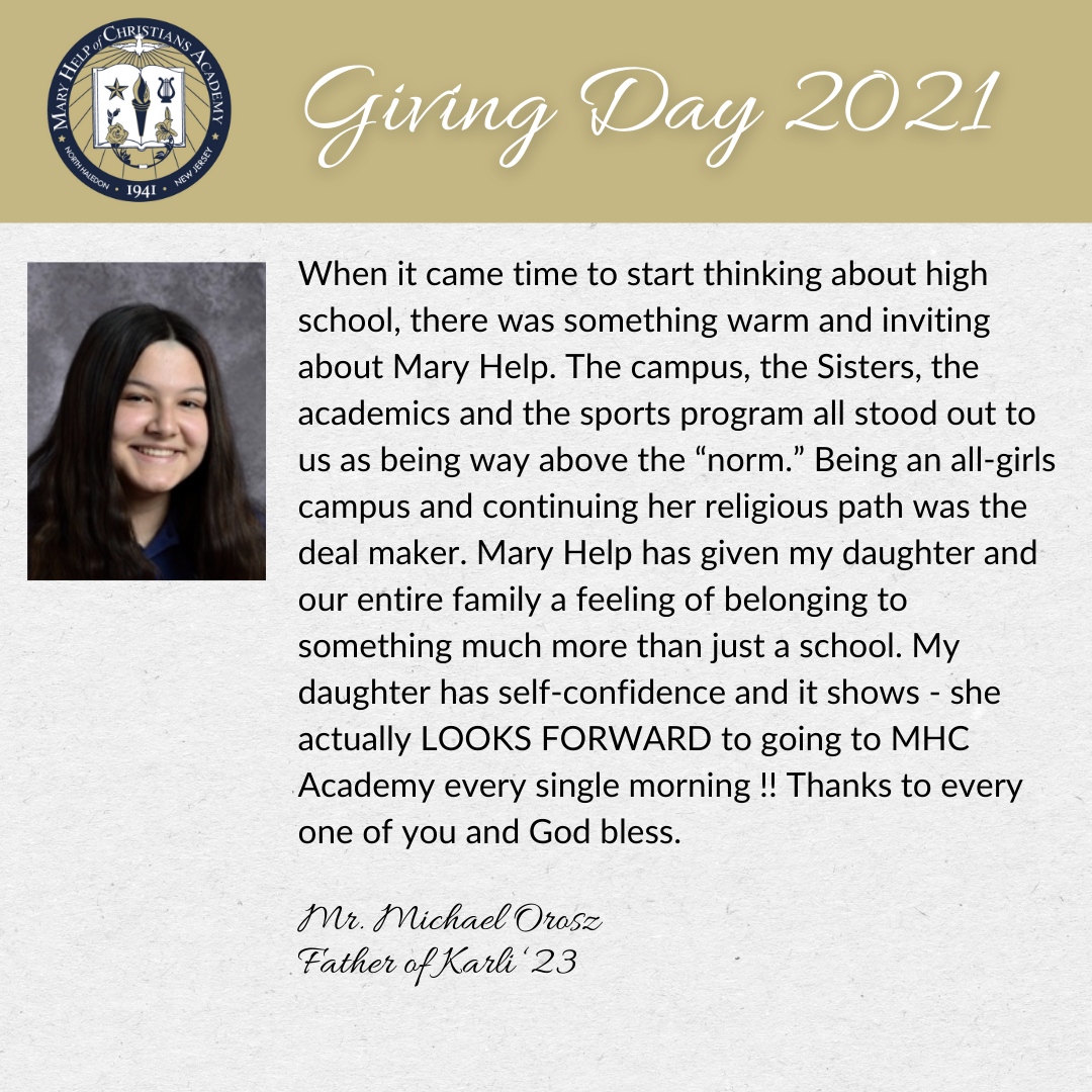 Mary Help of Christians Academy tweet media