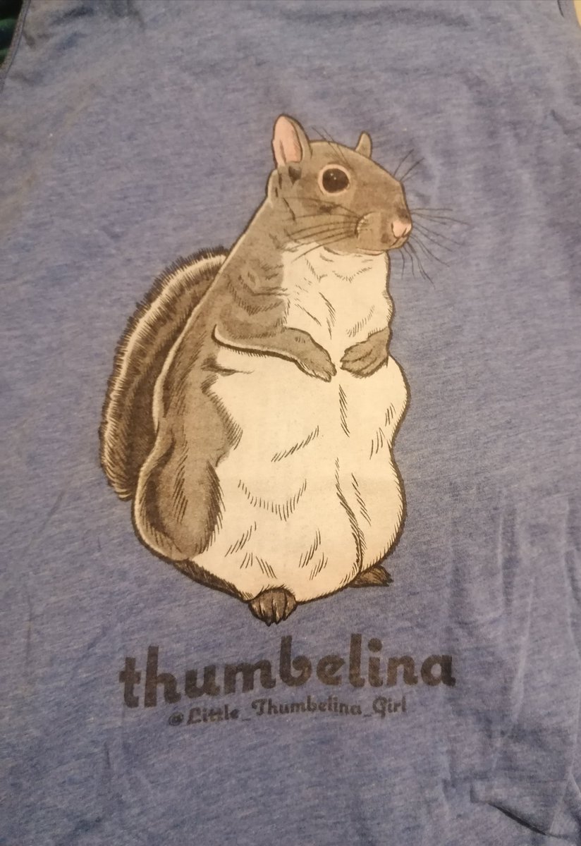 Whoop whoop she's arrived Nightwear #LittleThumbelinaGirl thank you so much for this Night Shirt, I love it 🐿️❤️