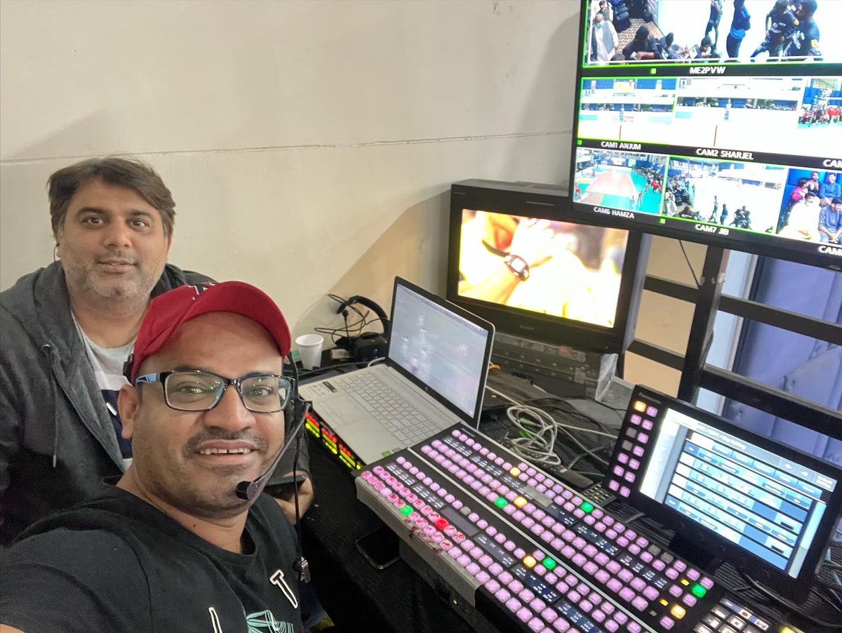 ShahidSelfie's tweet photo. Team behind VolleyBall production #Sf360Digital #TransGroup #GetSetSmash #NVC2021 #TPT https://t.co/eAh0cliFIb