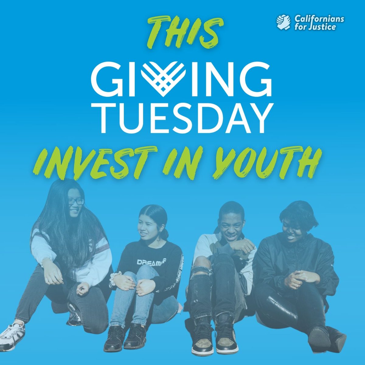 "Ain't no power like the power of the youth
'cause the power of the youth don't stop
say what?!" 🎶 📣✊🏽

This #GivingTuesday consider making a contribution to our youth-powered movement for racial and education justice! 

Donate ➡️ bit.ly/CFJGT21
