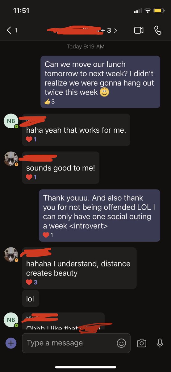 SincerelyXXIII's tweet photo. Didnt realize how introverted I was until I realized I made two plans in a week. 😂😂 https://t.co/ouCIYBlgWo
