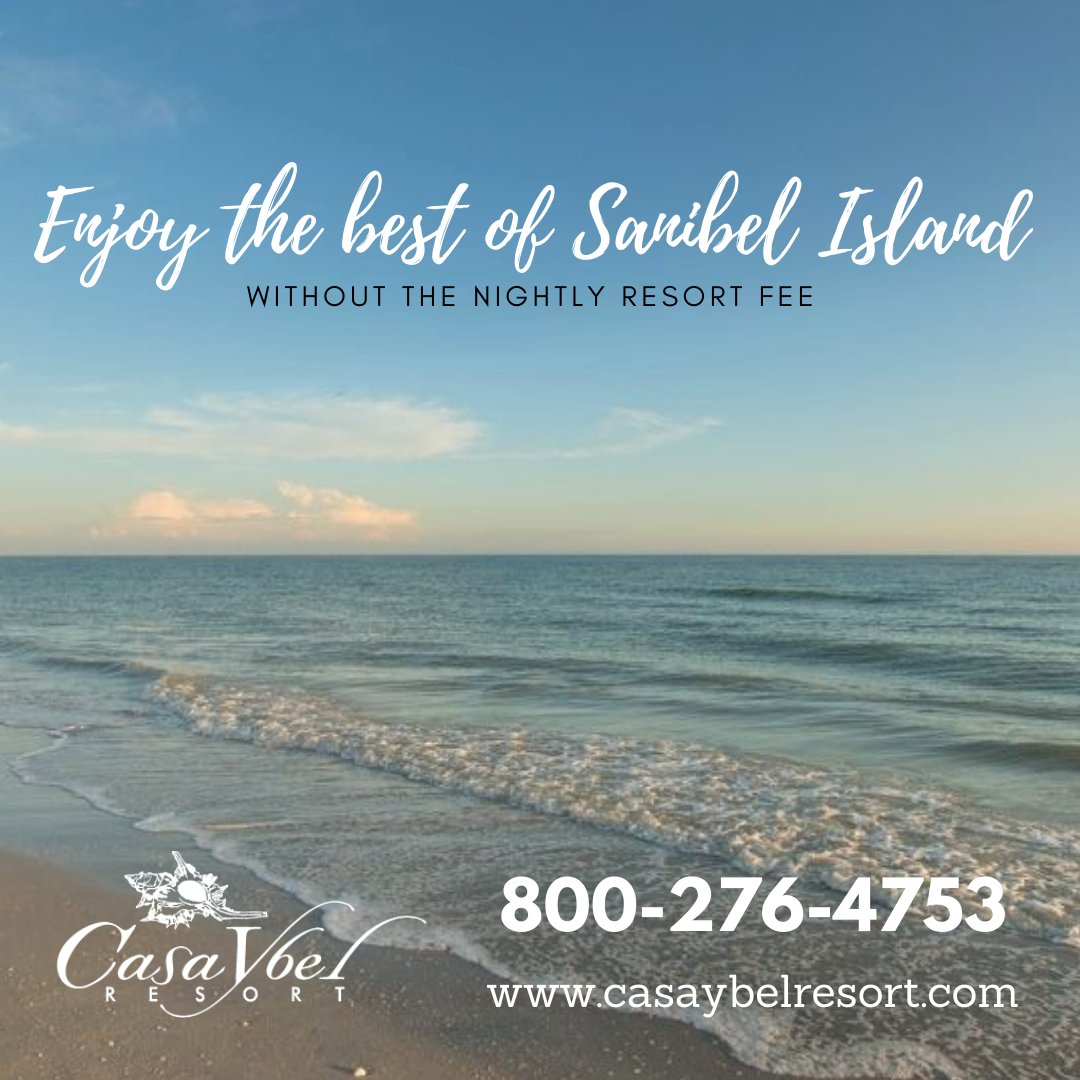 Reserve your Sanibel Island getaway today!  casaybelresort.com or call us direct at 800-276-4753. #sanibel #captiva #islandlife #beachvacation