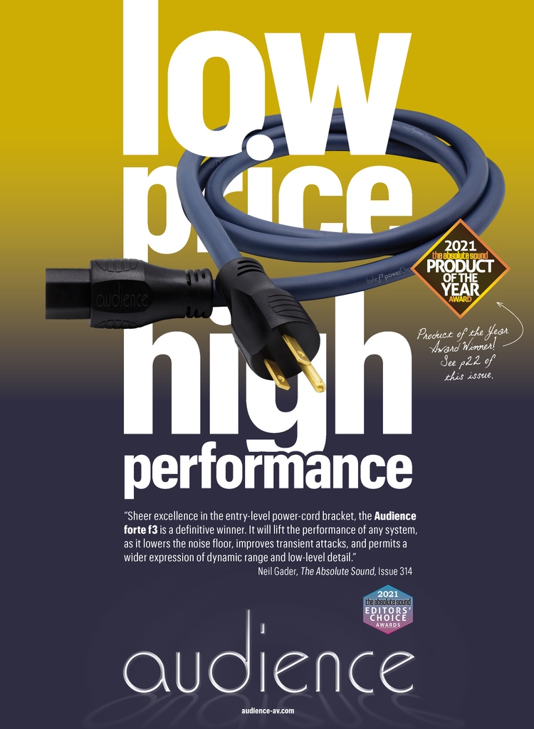 Audience_AV's tweet photo. It is our great pleasure to announce that @TAS_magazine has today given the Audience forte f3 powerChord a Product of the Year award.
#audienceav #audiencecables #highendaudio #hifi #music #audiophile #audiophiles #luxury #california #speakersystem #theabsolutesound #hifiaudio https://t.co/sR03hzZgTj