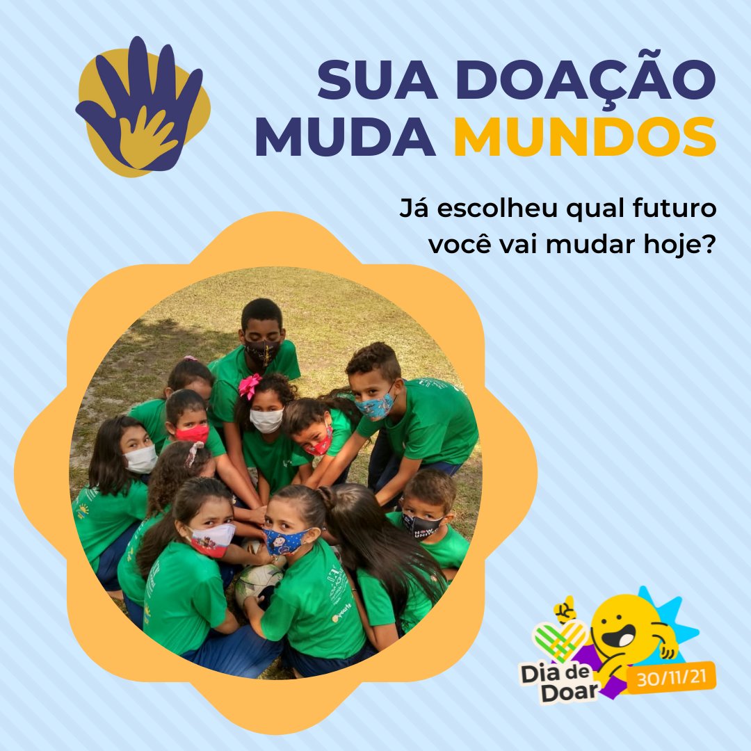 Nft4children's tweet photo. #GivingTuesday #diadedoar https://t.co/Q3r4W44Iwn