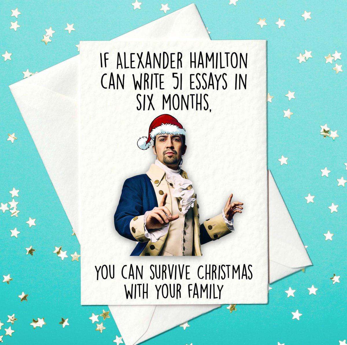 PricklyCards's tweet photo. We have a whole collection of #Hamilton cards – we also have the option for you to add your message to inside the card and we will send it directly to the biggest Hamilton fan in your life!

https://t.co/Yly44YOze4 https://t.co/Fjml5gWoep