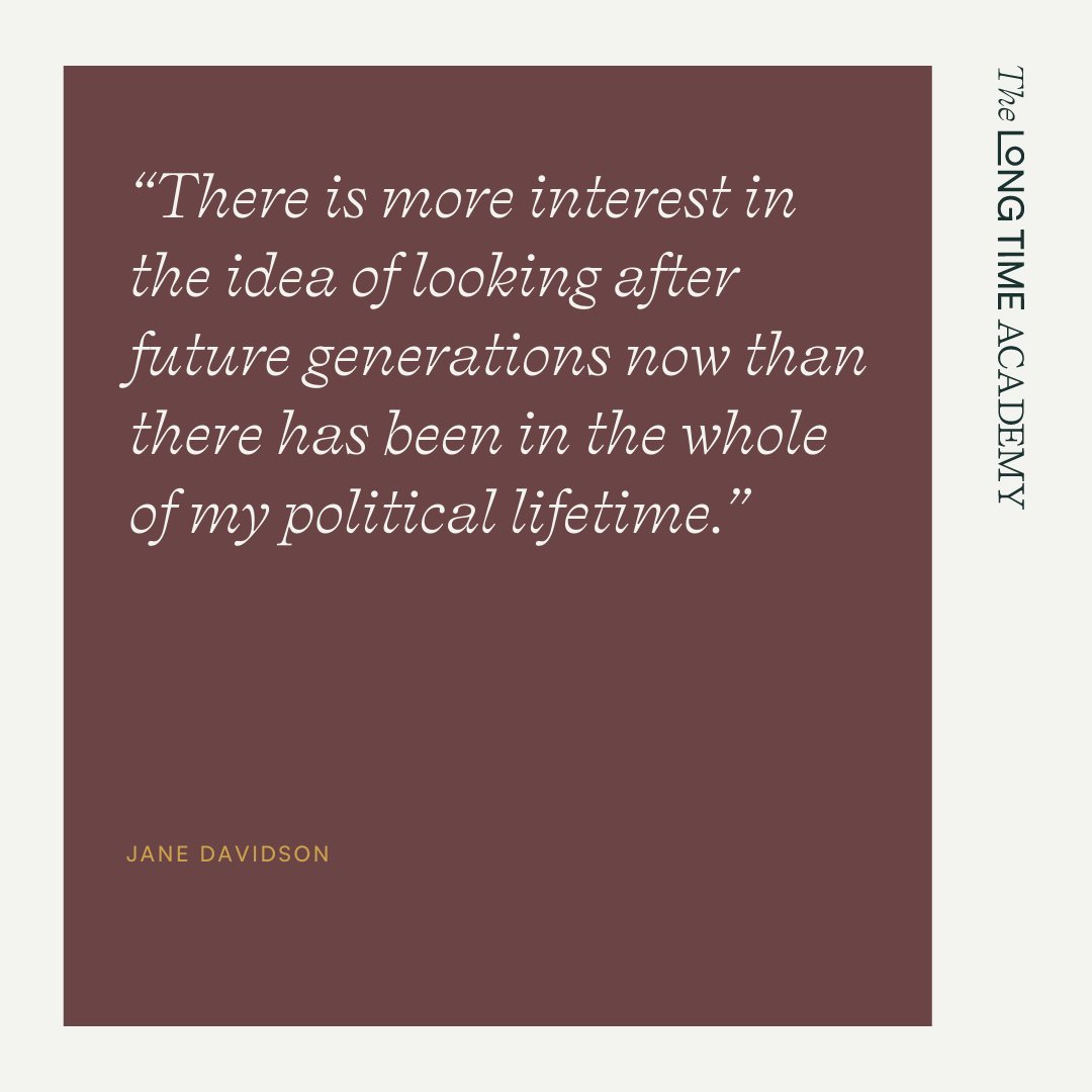 LongTimeProject's tweet photo. The brilliant @JaneBryngwyn taken from part 4 of the Long Time Academy Podcast🌍💫 Listen here 👉https://t.co/Ics8TTMNUV 

#LongTimeAcademy #Futuresthinking #CathedralThinking #Longtermism #LongTimeProject #GoodAncestor #Longtimism https://t.co/a7kcR4qKX2