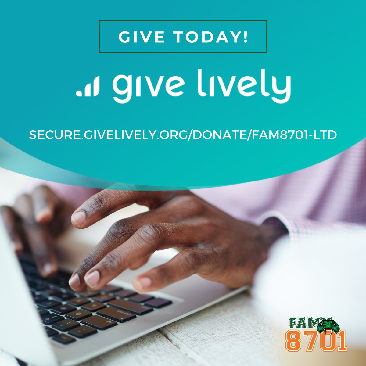 FAMU8701's tweet photo. Help FAMU 8701 to reach our class endowment goal of $287,010 by donating today. Click the link in our bio or swipe to see the many ways to give. All donation are tax deductible and all proceeds will go to the FAMU Foundation. https://t.co/PsfF9Z3B68