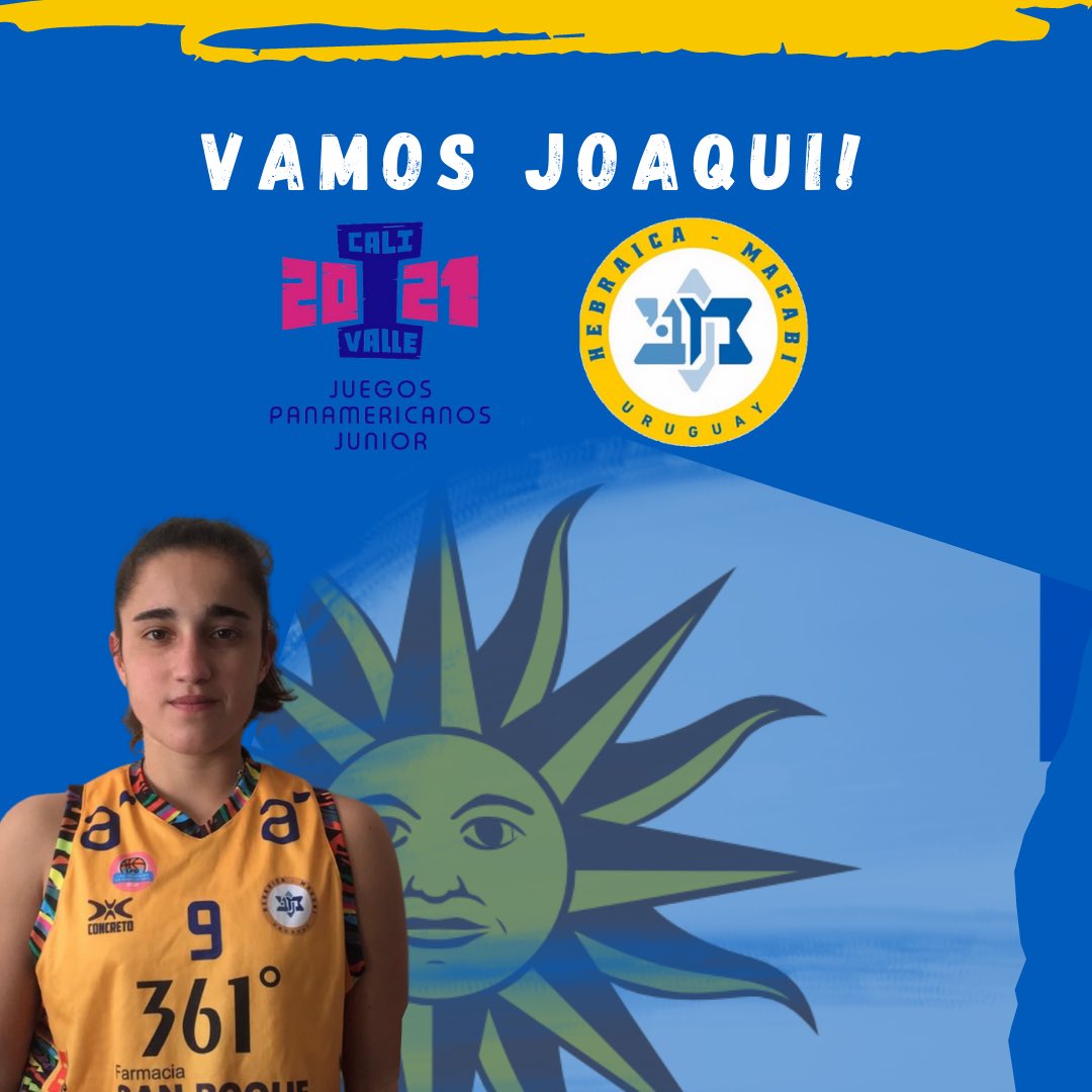 Nuestra jugadora <a href="/joa_gregorio11/">Joaquina</a> participará de los juegos panamericanos juveniles 3x3 Cali, Colombia. 

Vamos Joaqui!!