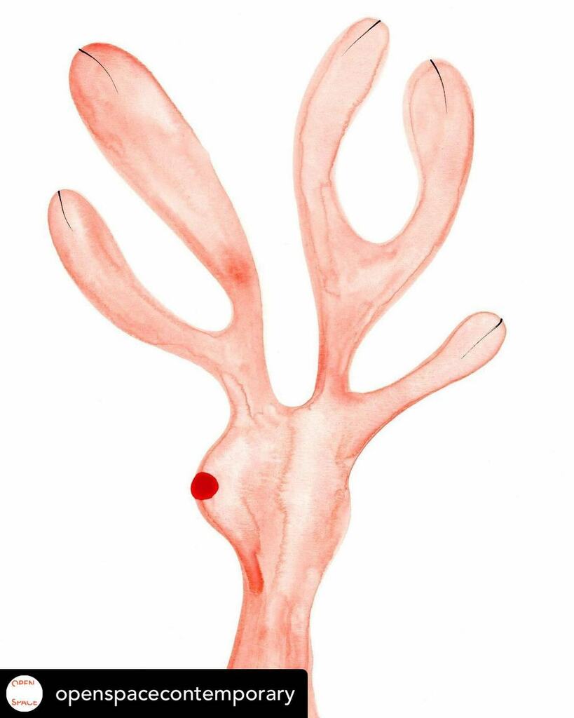 ingberthonmoine's tweet photo. Seasonal artwork. 🦌 🎄 A reindeer with naked antlers for this small edition called ‘Dear Rein’ in partnership with @openspacecontemporary 
🧑‍🎄An increase in circulating blood testosterone leads to a shedding of the velvet and reveals the antlers in ti… https://t.co/QjNW8JzARC https://t.co/o5FLbhZM7Z