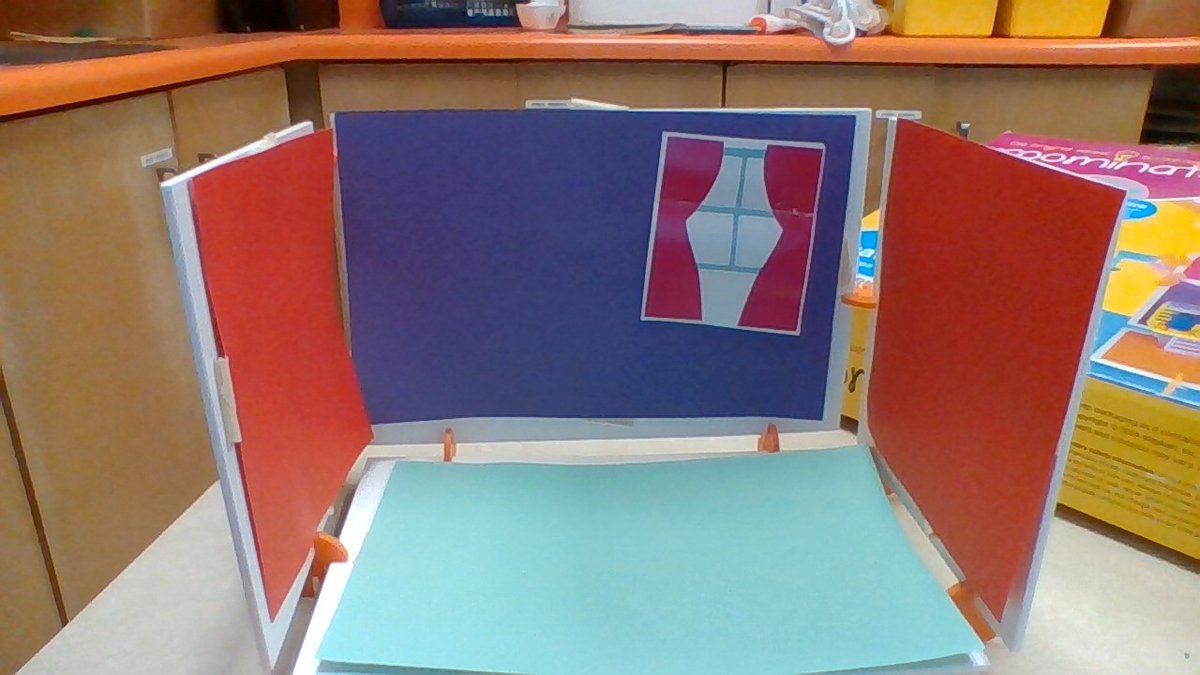 Library Steam Activity: We had a few problems to solve along the way. At the end, one student said: "That was pretty fun because I solved a problem that was really hard." Another student said: "I wonder what those pieces are for?" Lots of great explorations today. 
@OrchardParkP