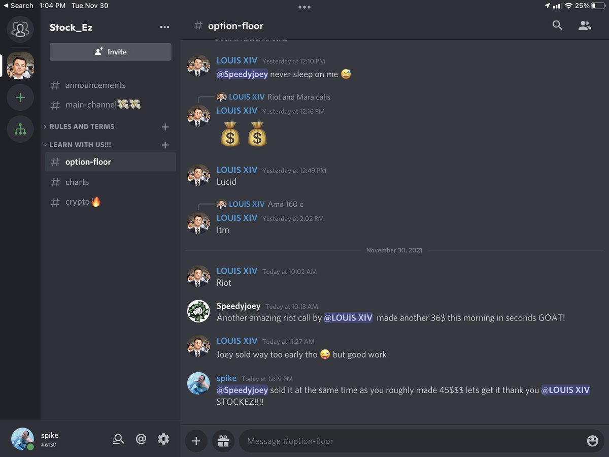 stock_ez's tweet photo. Discord always steady winning!!!! #Investing #RiotXArcane #trading #cryptotrading #cryptocurrency #discord #Bitcoin #Investing #CryptocurrencyNews https://t.co/JZuONP2tjy
