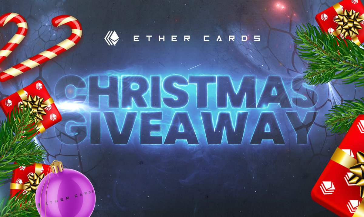 Galaxisxyz's tweet photo. We’re excited to announce that the #EtherCards Christmas campaign is just around the corner 🎄🎅

Throughout December, we will be giving away 250 Physical Ether Cards + 5 Founder Ether Cards!

Check the announcement channel on Discord for details! 
https://t.co/pFPV4dyl0x https://t.co/lpnl1rm91C