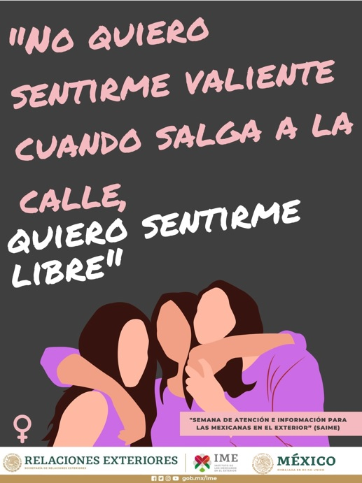 📅#AgendaEmbamesAR

En el marco de la #SAIME, te invitamos a escuchar y participar en la charla interactiva de Verónica Flores Desentis de <a href="/AGAPE_ORG_MX/">ÁGAPE</a> sobre la trata de personas y la violencia de género ♀️

🗓 1 de diciembre
🕟 16:40 hrs (hora de 🇦🇷)
💻 facebook.com/IMEsremx