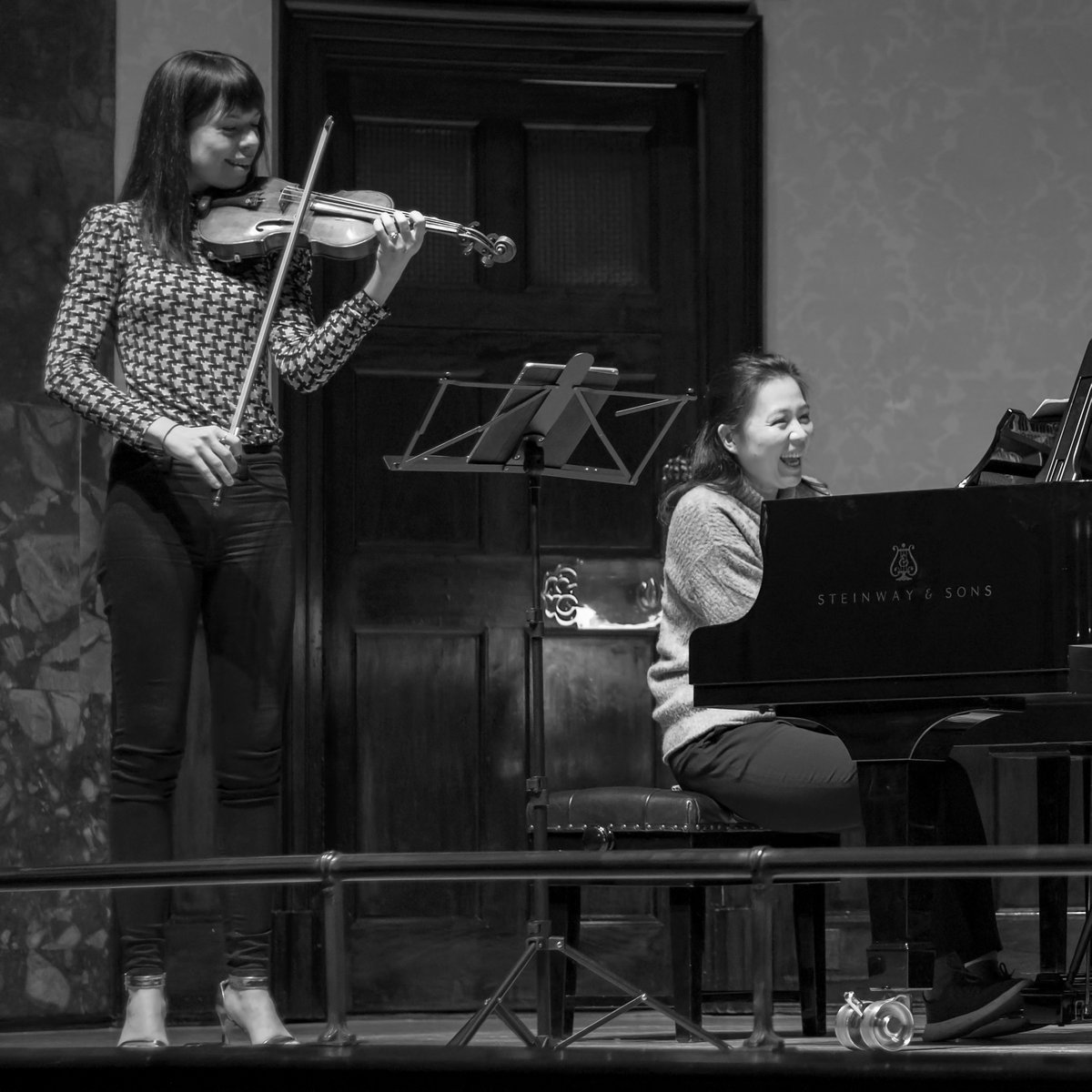 @tessalarktweets and @AmyJYangPiano at @wigmore_hall (27-11-21) 

#bartok #ravel #schubert #franck #kriesler #debut #violin #piano #friends #stradgrass #bbt #violinpianoduo @bbtrustmusic  #michaelthurber