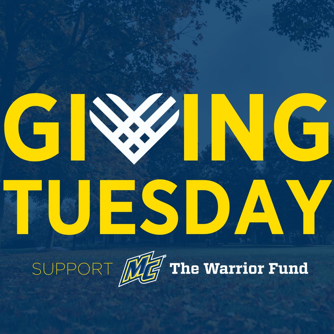 Today is Giving Tuesday, a worldwide movement to give back and support a cause that means the most to you. Join the movement, make a gift to support athletics at Merrimack through The Warrior Fund, today! 

🔗bit.ly/3rtk3LP

#GivingTuesday #GiveBack