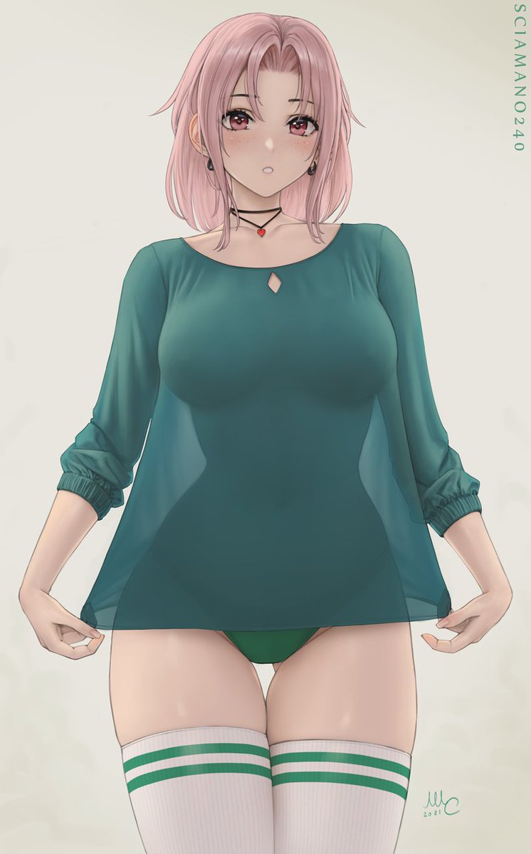 sciamano240's tweet photo. My OC Chloe, in anime style. I tried giving her a shorter haircut. https://t.co/sXa1ifhCOa