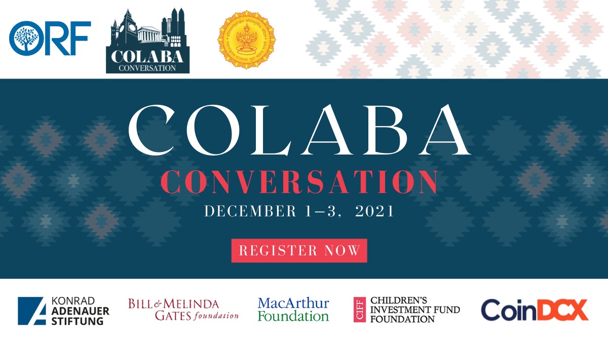 orfonline's tweet photo. The second edition of #ColabaConversation, Mumbai’s signature forum for discussing international policy issues affecting the city, the nation, and the world is here!

Register here: https://t.co/d9TUVK0B1L 

#NavigatingFaultlines 
@ColabaConvo https://t.co/wKQBsrWKLs