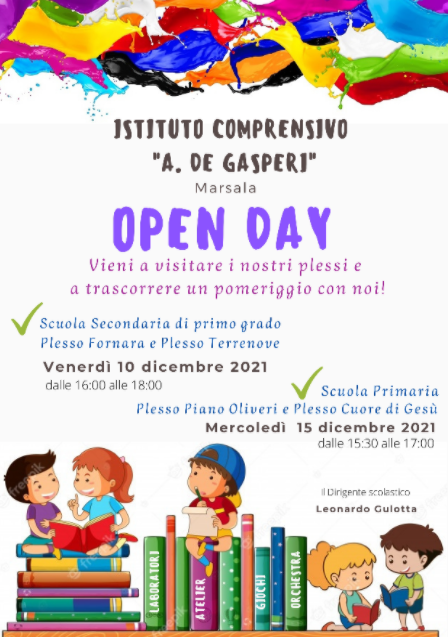 GasperiIc's tweet photo. #orientamento 👫📚 Venite a visitare i nostri plessi e a trascorrere un pomeriggio con noi. Vi aspettiamo venerdì 10 dicembre per l'OPEN DAY! https://t.co/JOtP9GIDn0