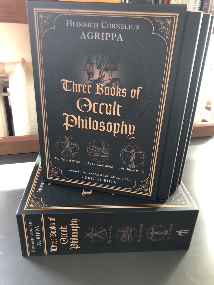 InnerTraditions's tweet photo. The first new and complete English translation of Agrippa’s classic masterwork in more than 350 years
#threebooksofoccultphilosophy #ericpurdue
https://t.co/kYjF9G6E6f https://t.co/IdmnlJIyx5