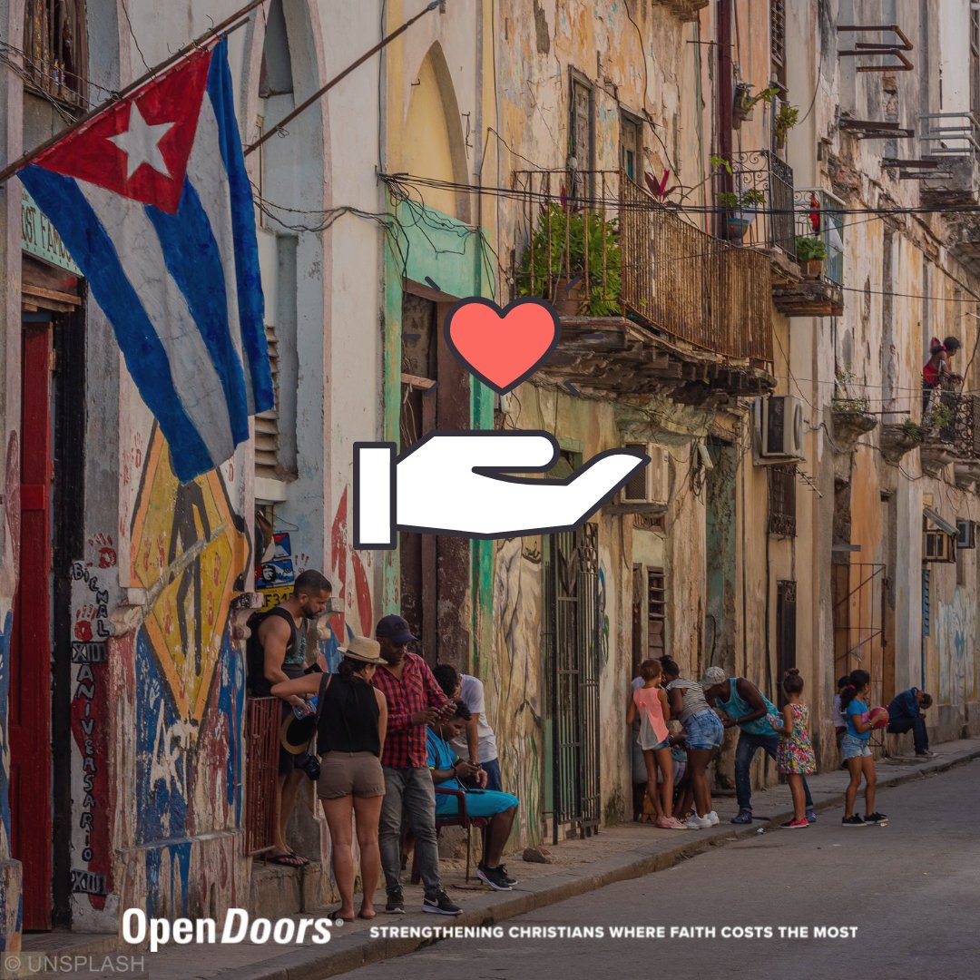 It's #GivingTuesday2021! Your gift today strengthens the church in #Cuba by supporting Christians who need a livelihood, or a church building, or emergency relief. 

Join us in our goal of raising $15,000 for the church in Cuba!

Make a secure gift here: secure2.convio.net/odcan/site/Don…
