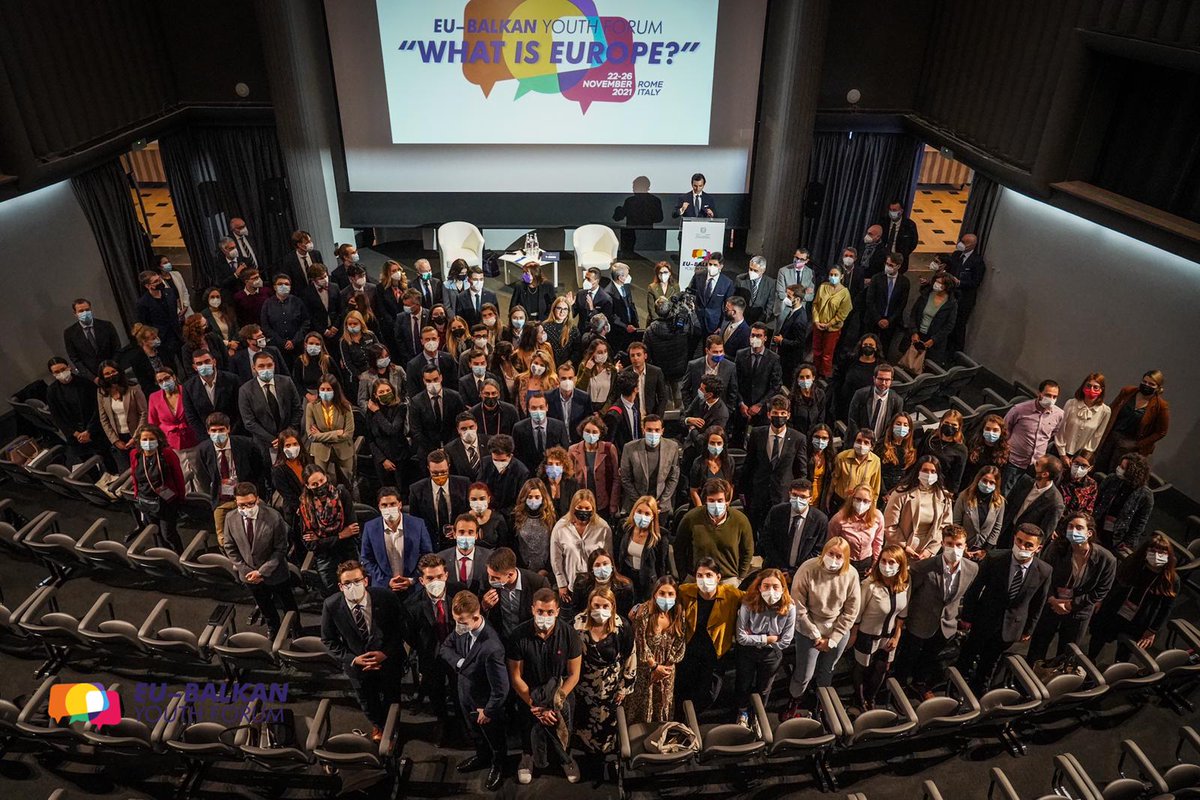 blertath's tweet photo. Looking back at last week's #EUBalkanYouthForum "What is Europe?", I feel super inspired and excited for the future. We #EU33 all share one virtual space, and we all must aim for more transparency, ethics, and accountability of the used algorithms, from both public & private ๐ข. https://t.co/grWvGVASN1