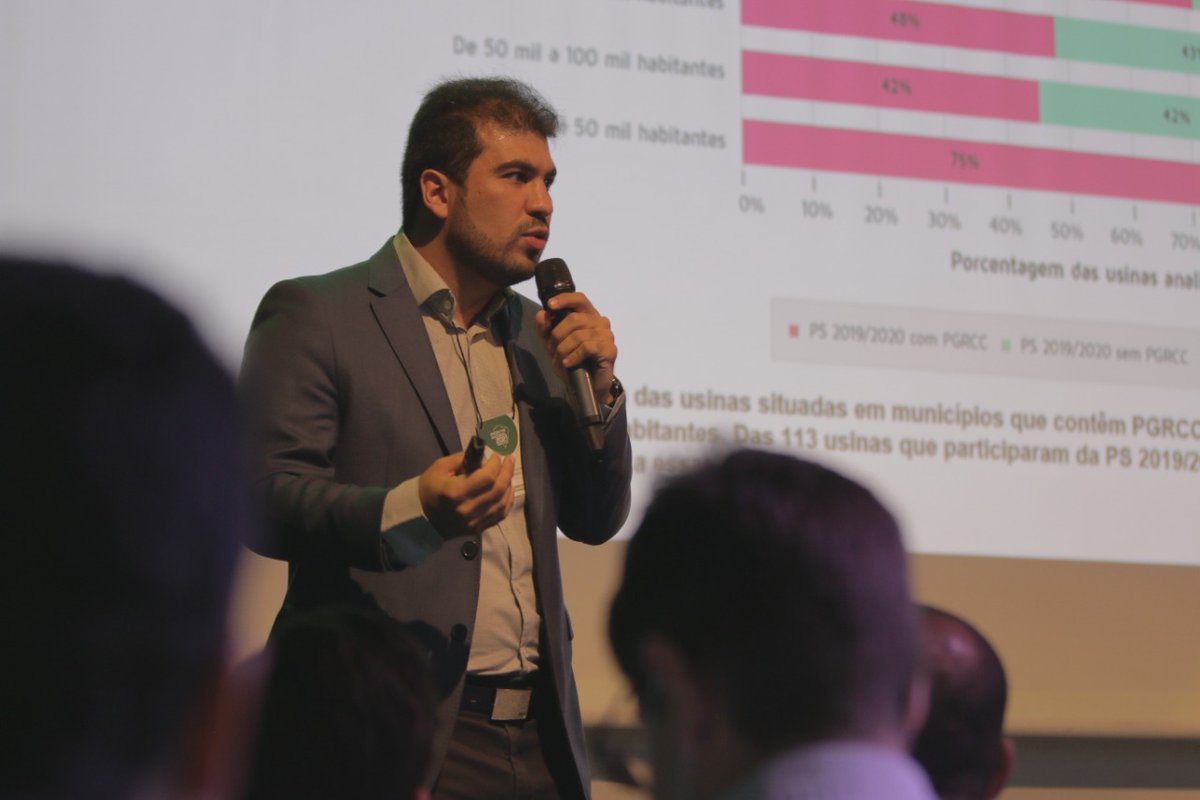 Abrecon_brasil's tweet photo. Hewerton Bartoli apresentou os dados da #PesquisaSetorial #Abrecon 2020. A região sudeste gera 44,5 mt/ano de #resíduos da construção e demolição. Houve um crescimento pouco acentuado na geração de #RCD se comparado os dados da PS 2018.

#VamosJuntos
#EncontroAbrecon2021 https://t.co/yLxwvNt1aa