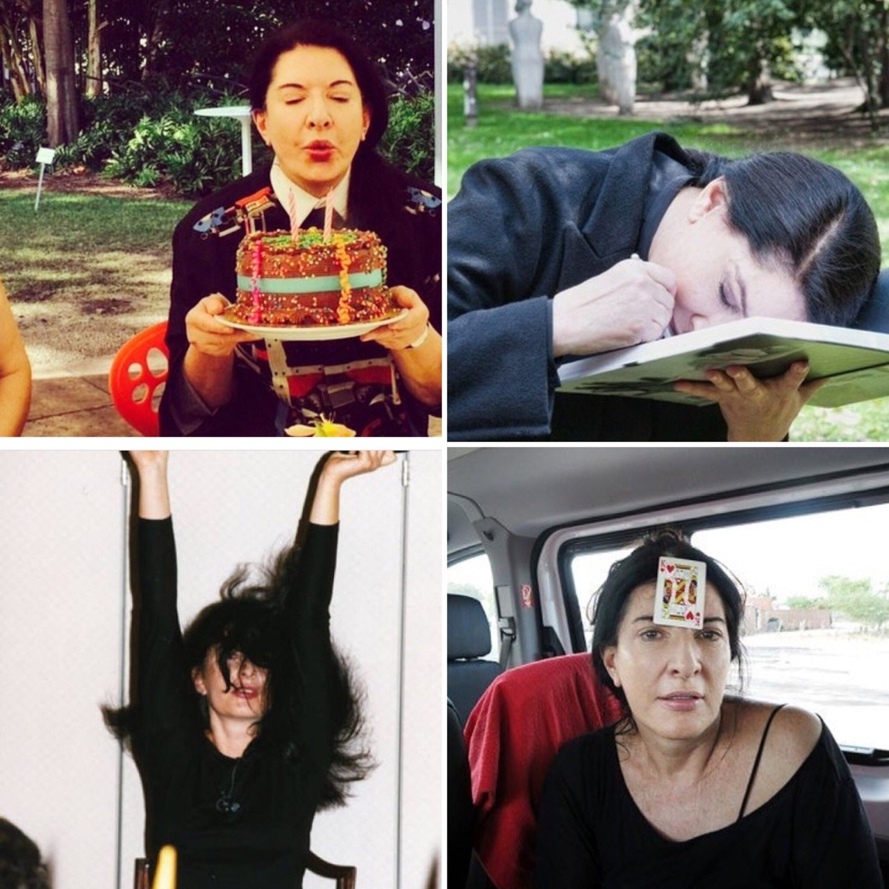 Happy birthday to this extraordinary woman that I love Marina abramovi  