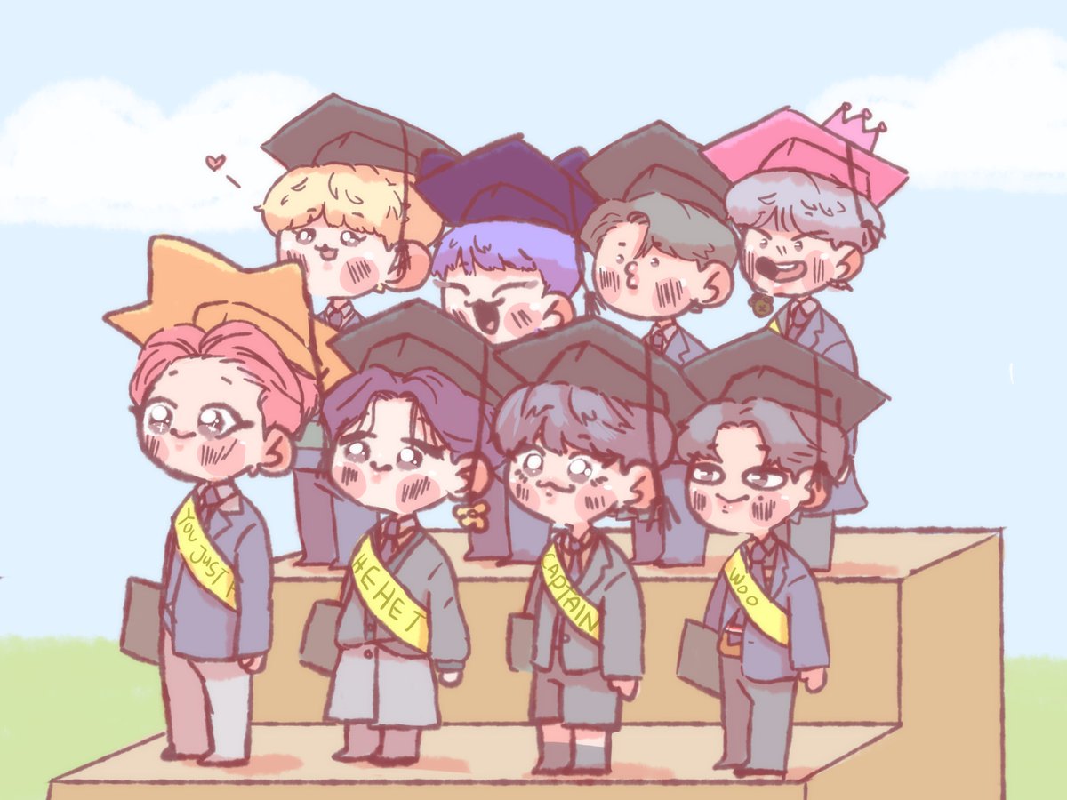 Graduation day 🎓
.
#ateez #ateezfanart #hongjoong #seonghwa #yunho #yeosang #san #mingi #wooyoung #jongho #에이티즈 #에이티즈팬아트 #홍중 #성화 #윤호 #여상 #산 #민기 #우영 #종호