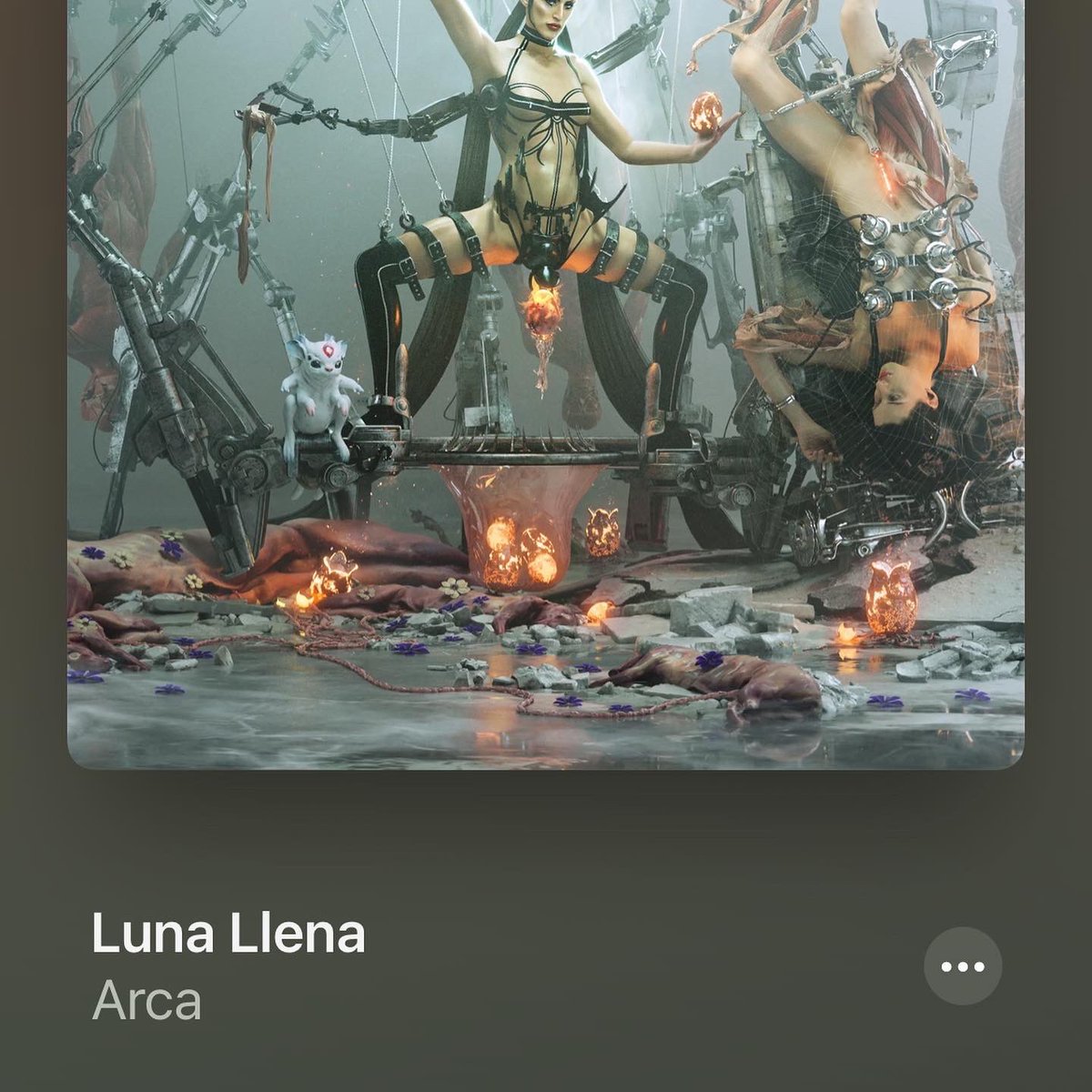 Arca - Kick ii out now 
‘Luna Llena’ - produced by Jenius + Wondagurl