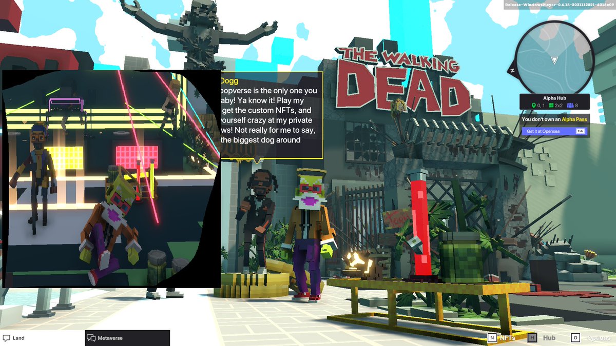 simonlechef's tweet photo. @TheSandboxGame @SnoopDogg kickin at the concert ! !let`s goooooooooooooo https://t.co/TKCJICnnCp