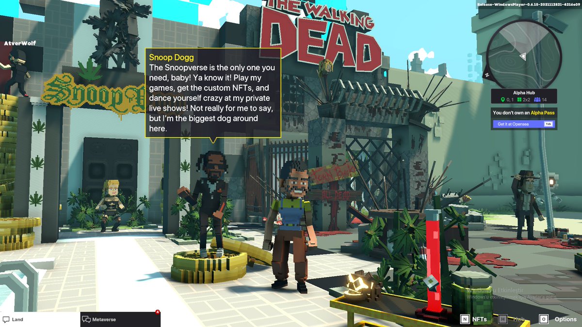 ercan9393's tweet photo. @TheSandboxGame @SnoopDogg I found you Snoop https://t.co/wLF6hFD1Fs