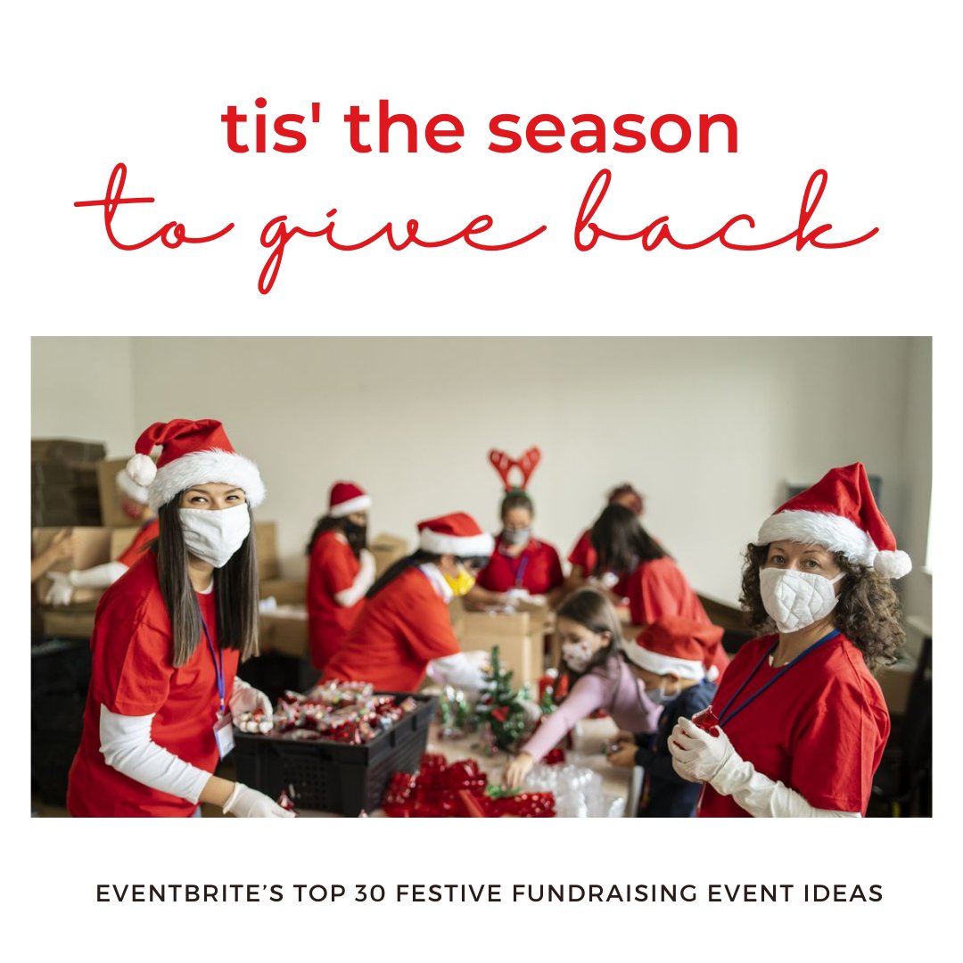 RockIt_Events's tweet photo. Check out Eventbrite’s top 30 festive fundraising event ideas to try out this holiday season. 🎉

Get inspired here!
https://t.co/PYMfVw19pI

#nonprofitevents #giveback #seasonofgiving #holidayevents #charity #rockitevents #planitrockitrepeat https://t.co/IwXWYM27XW