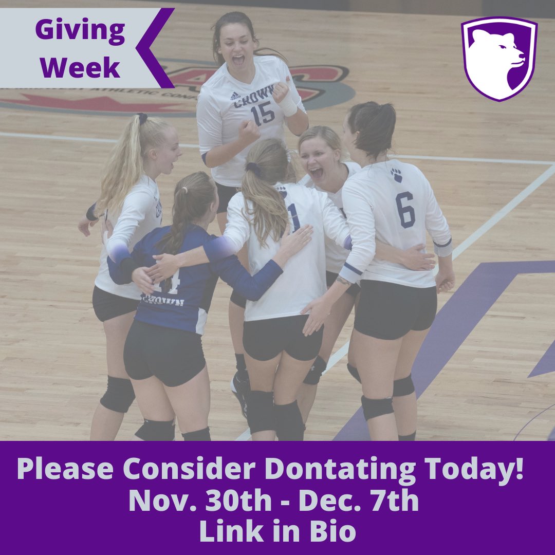 Crown College Volleyball tweet media
